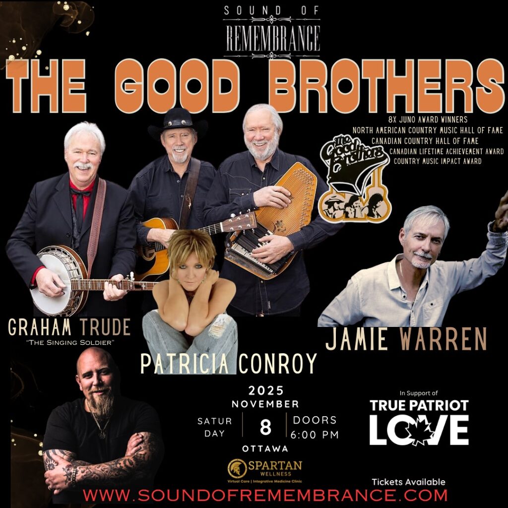 This is the poster for The Sound of Remembrance concert.