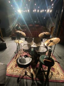 This is an image of the Marigold Cultural Centre from the stage.